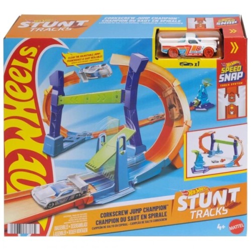 Автотрек Hot Wheels Чемпіон неймовірних стрибків (JLM91)