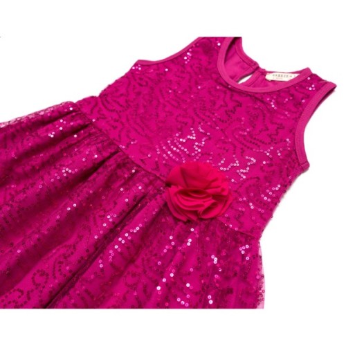 Плаття дитяче Breeze святкове з паєтками (12740-164G-fuchsiа)