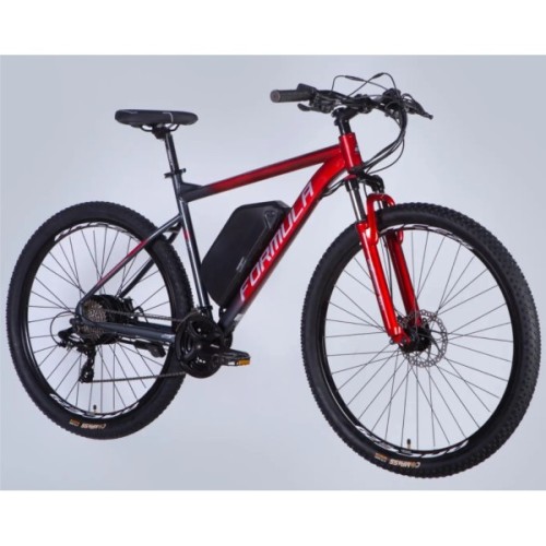 Електровелосипед Formula 29" eF-1 DD CS рама-21" 48B 17.5А*г 500Вт 2026 червоно-сріблястий (ELB-FR-29-255)