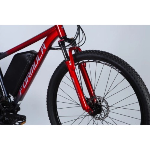 Електровелосипед Formula 29" eF-1 DD CS рама-21" 48B 17.5А*г 500Вт 2026 червоно-сріблястий (ELB-FR-29-255)