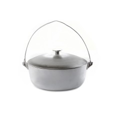 Котел туристичний СИЛА алюмінієвий з кришкою та дужкою 4л (960470)