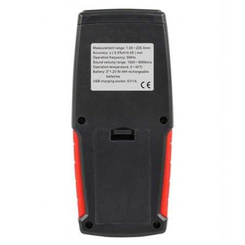 Товщиномір Wintact ультразвуковий 1-300мм (WT100A)