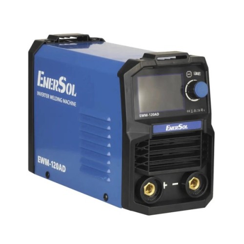 Зварювальний апарат Enersol інверторний, 20-120 A, 5.1 кВт, 2.8 кг (EWM-120AD)
