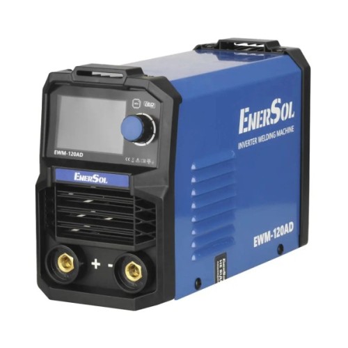 Зварювальний апарат Enersol інверторний, 20-120 A, 5.1 кВт, 2.8 кг (EWM-120AD)