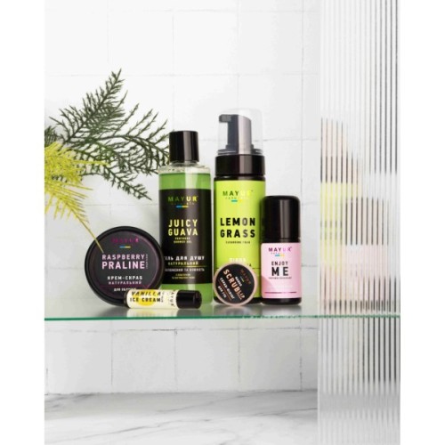 Пінка для вмивання Mayur для жирної шкіри Лемонграс 150 мл (4820189560678)