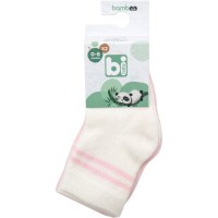 Шкарпетки дитячі Bibaby однотонні (68386-12-18-creampink)
