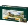 Художній маркер Faber-Castell набір акварельні двосторонні Albrecht Dürer Plein Air, Пленер 5 кольорів (31353)