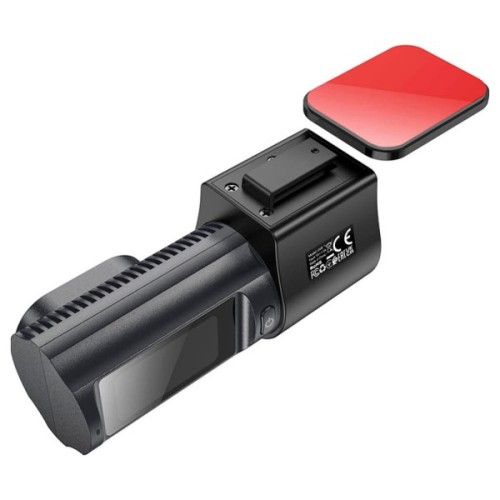 Відеореєстратор HOCO DV8 2K display hidden driving recorder with rear camera Black (6942007623384)