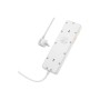 Мережевий фільтр живлення HOCO AC13A 5 роз, 3 USB, USB-C, 17W, 1,5м, White (AC13A/W)