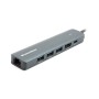 Концентратор Blueendless USB-C 6-in-1 3xUSB 3.0 + HDMI + RJ45 + USB-C PD100W (CA913909)