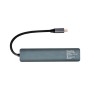 Концентратор Blueendless USB-C 6-in-1 3xUSB 3.0 + HDMI + RJ45 + USB-C PD100W (CA913909)