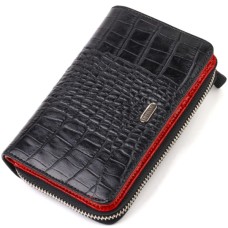 Портмоне Canpellini З натуральної шкіри Чорне (21911)