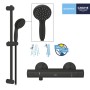Душовий гарнітур Grohe QuickFix Start Black (UA303908T1)