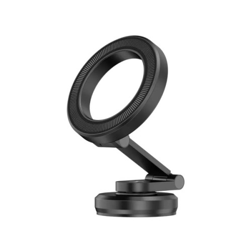 Універсальний автотримач Canyon Magnetic phone holder OnGrip 10 aluminum Black (CNS-CCHM10)