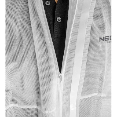 Костюм робочий Neo Tools для фарбування, матеріал нетканий поліпропілен, щільність 50 г/м2, М, білий (81-850-M)