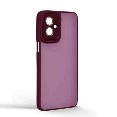 Чохол до мобільного телефона Armorstandart ShadeX Motorola G55 5G Wine Red (ARM83389)