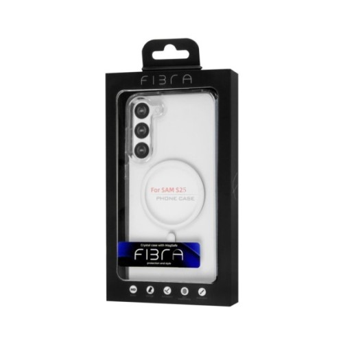 Чохол до мобільного телефона BeCover ClearShell (MagSafe) Samsung Galaxy S25 SM-S931 Transparancy (713398)