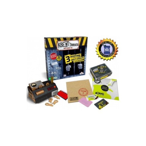 Настільна гра Fun Games Shop Квест кімната (Escape Room. The Game) (укр.) (FGS69)