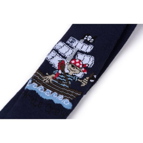 Колготки дитячі BNM з піратом (M0C0301-1020-86B-blue)