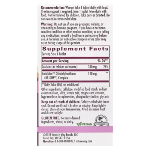 Вітамін Nature's Way Здоровий метаболізм естрогену з абсорбованим діїндо (EMT-05336)