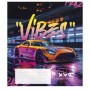 Зошит Школярик Night racers 36 аркушів лінія (036-3452L)