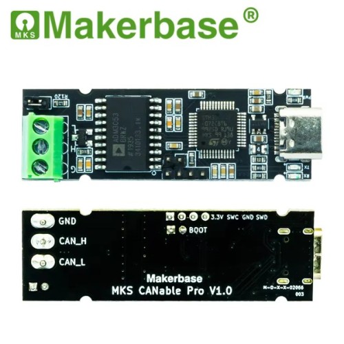 Адаптер Makerbase CANable USB to CAN canbus debugger analyzer adapter Isolated (MKS CANable)