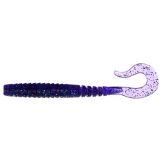 Силікон рибальський FishUP Vipo 2.8" 060 - Dark Violet/Павлина&Silver (9шт/уп) (1864.05.80)