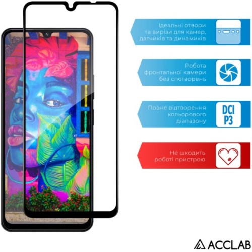 Скло захисне ACCLAB Full glue Xiaomi Redmi A4 Black (1283126613272)