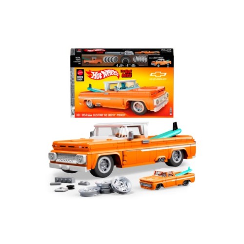 Конструктор Mattel Brick Shop Hot Wheels Elite Chevy 858 деталей (JFT20)