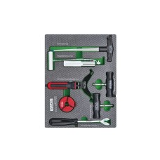 Набір інструментів Toptul для зняття скла 7 шт. (в ложементі тип Б) (GEB0708)