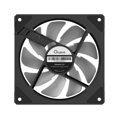 Кулер до корпусу OCYPUS GAMMA F12 BK ARGB (GAMMA-F12-BK1AM00X-GL)