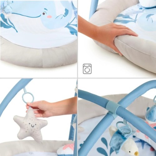 Дитячий килимок Kinderkraft Cozyplay Nordic Breeze (5902533929726)