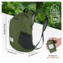 Рюкзак туристичний Naturehike NH17A012-B Ultralight 18 л зелений (6976507663762)