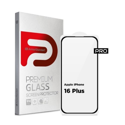 Скло захисне Armorstandart Pro Apple iPhone 16 Plus (ARM78509)