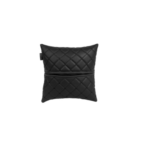 Подушка EVAtech ECO 30x30 см чорна з чорною ниткою (SPSCSBB)