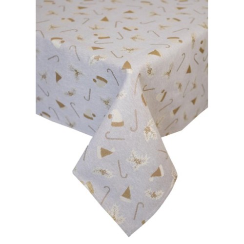 Скатертина Прованс Шапочки на бежевому 136х180 см (036551)