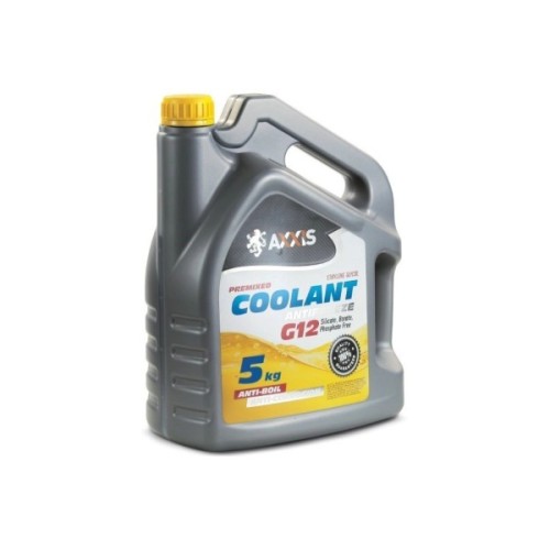 Антифриз AXXIS YELLOW G12 Сoolant 5кг (AX-2008)