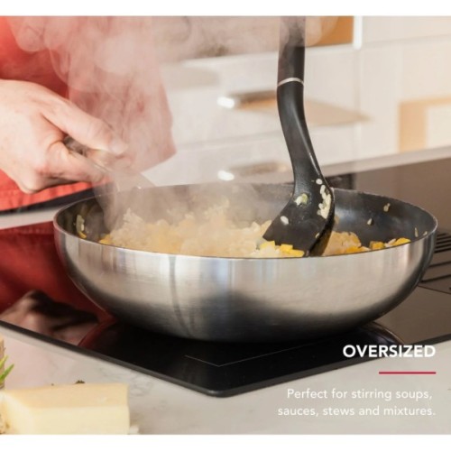 Ложка кухарська KitchenAid Classic для сервірування 34 см чорний (KHH003OHOBEG)