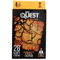 Настільна гра Danko Toys Best Quest У пошуках скарбів, українська (BQ-01-03U)