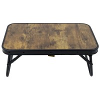Туристичний стіл Bo-Camp Woodbine Compact 56x34 cm Black/Wood look (1404190) (DAS303264)