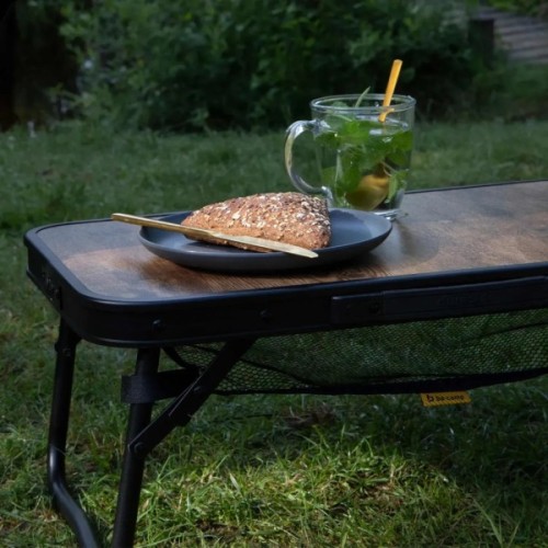 Туристичний стіл Bo-Camp Woodbine Compact 56x34 cm Black/Wood look (1404190) (DAS303264)