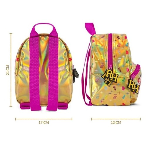 Рюкзак дитячий Perletti Rainbow High, к-р золотистий (P13283)