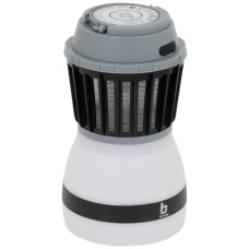 Ліхтар Bo-Camp + знищувач комах Atom WP Rechargable 200 Lumen Grey/Black (5818805) (DAS303871)