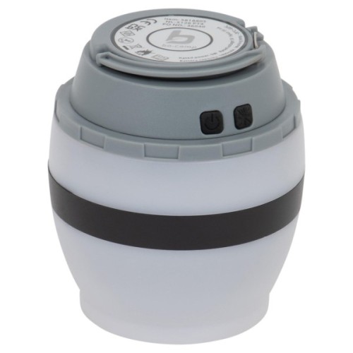 Ліхтар Bo-Camp + знищувач комах Atom WP Rechargable 200 Lumen Grey/Black (5818805) (DAS303871)