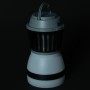 Ліхтар Bo-Camp + знищувач комах Atom WP Rechargable 200 Lumen Grey/Black (5818805) (DAS303871)
