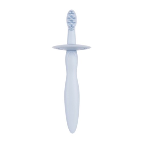 Дитяча зубна щітка Canpol babies з обмежувачем - блакитна (51/500_blu)