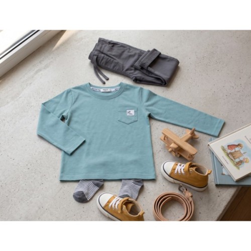 Кофта дитяча Breeze длинным рукавом (20813-116B-mint)