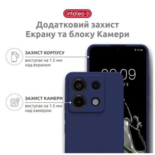 Чохол до мобільного телефона Intaleo SoftShell Xiaomi Redmi Note 13 Pro 4G Blue (1283126632488)