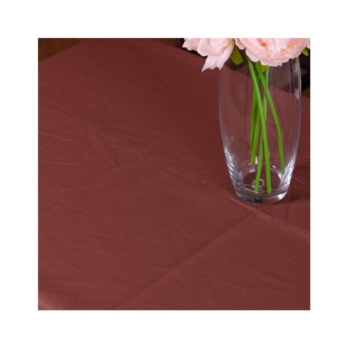 Скатертина MirSon Рогожа №205 Chocolate 130x130 см (2200006737940)