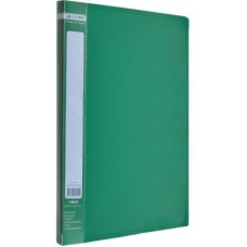 Папка з затиском Buromax А4 JOBMAX, green (BM.3401-04)
